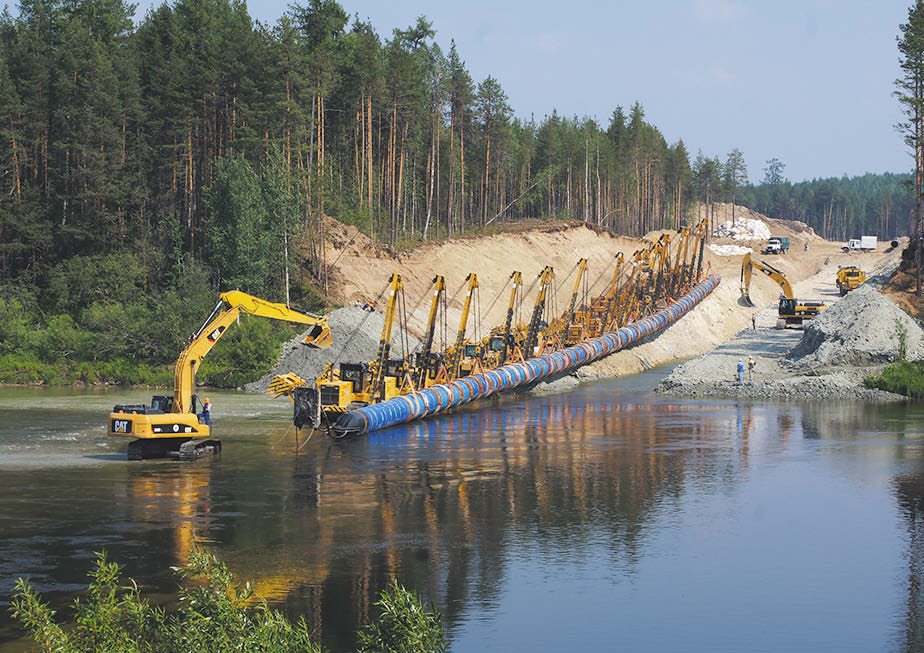 Переход через реку Ижму